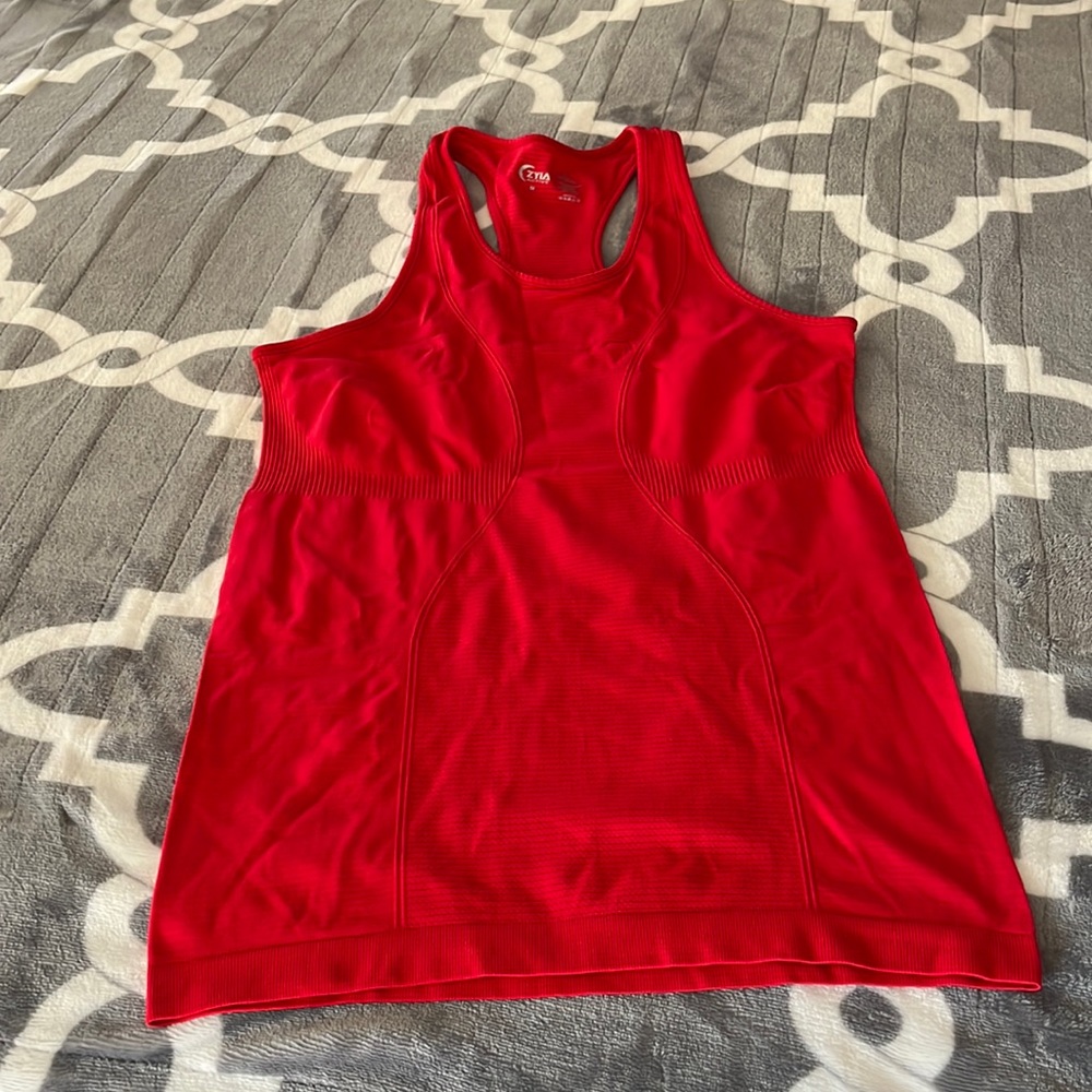 Zyia Red Copper Charged Tank